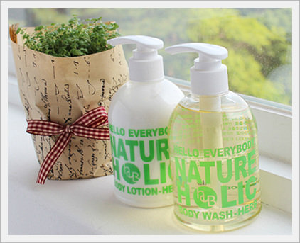 Nature Holic Body Lotion Herb Made in Korea